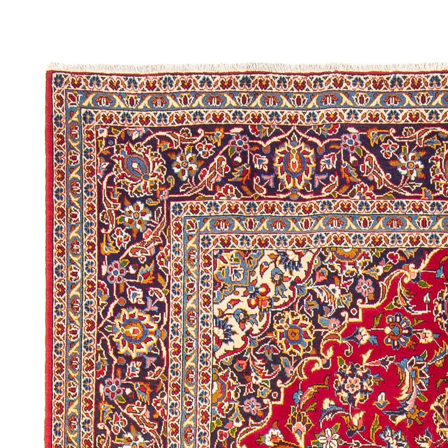 Perserteppich - Keshan - 316 x 207 cm - rot - Image 3