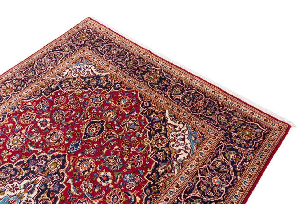 Perserteppich - Keshan - 320 x 208 cm - rot - Image 4