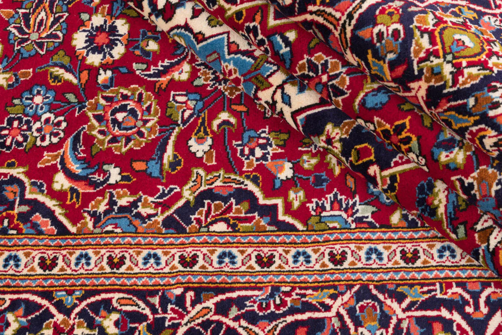 Perserteppich - Keshan - 320 x 208 cm - rot - Image 9