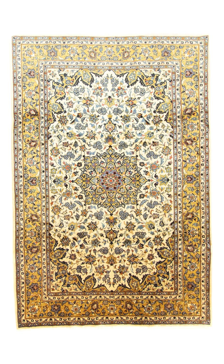 Perserteppich - Keshan 320 x 215 cm - beige