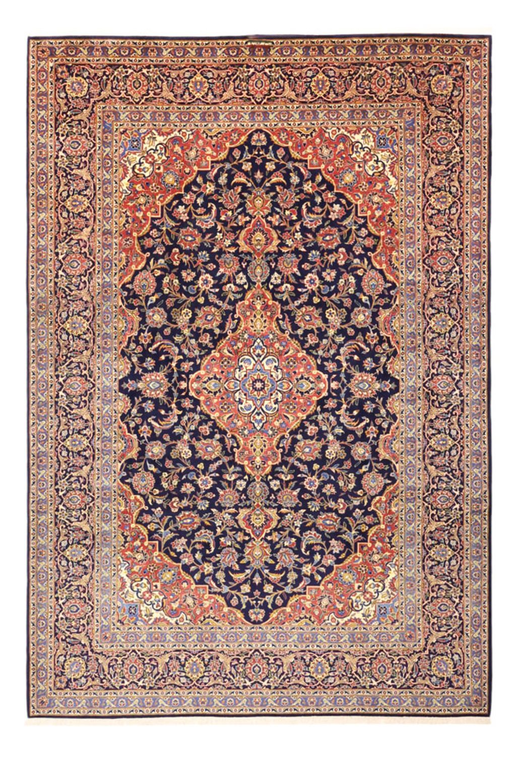 Keshan Teppich 321x221cm - Perserteppich