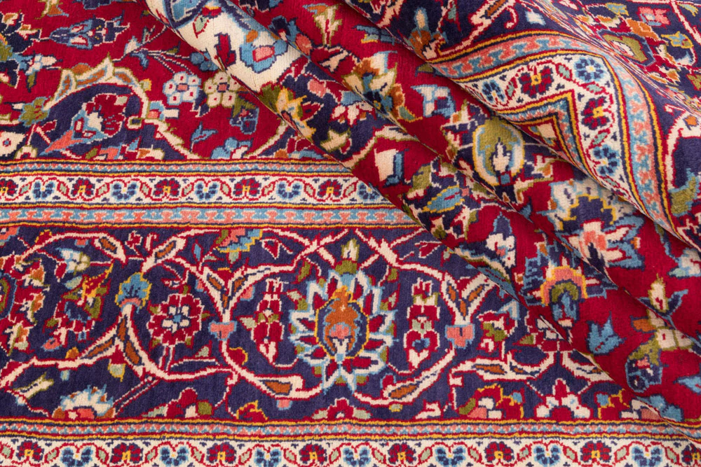 Perserteppich - Keshan - 322 x 205 cm - rot - Image 9
