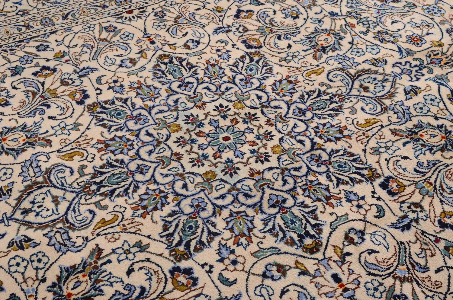 Perserteppich - Keshan 323 x 231 cm - beige - Image 2