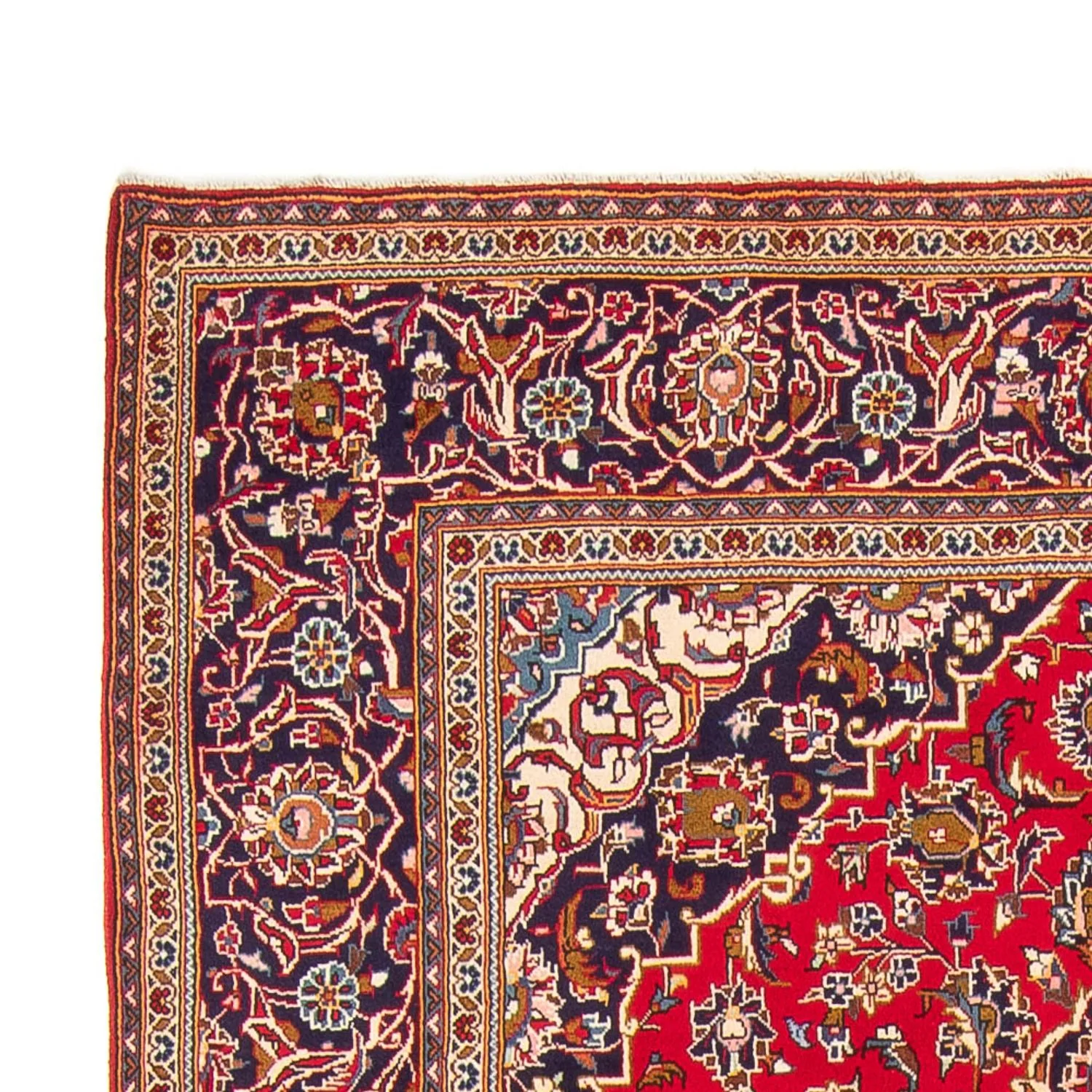 Perserteppich - Keshan - 325 x 198 cm - rot - Image 3