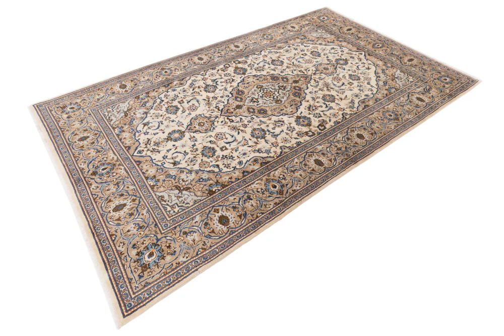 Perserteppich - Keshan - 330 x 198 cm - creme - Image 2