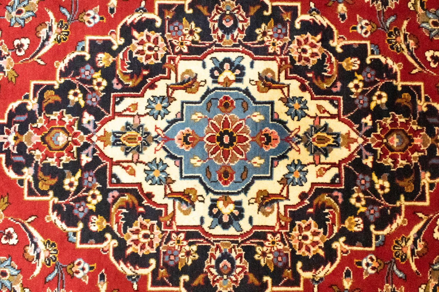 Perserteppich - Keshan 340 x 245 cm - rot - Image 2