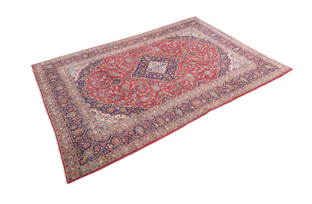 Perserteppich - Keshan - 340 x 250 cm - rot - Image 2
