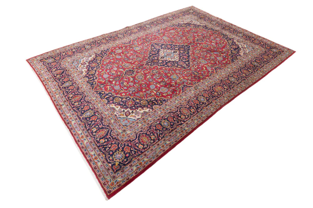Perserteppich - Keshan - 340 x 250 cm - rot - Image 3