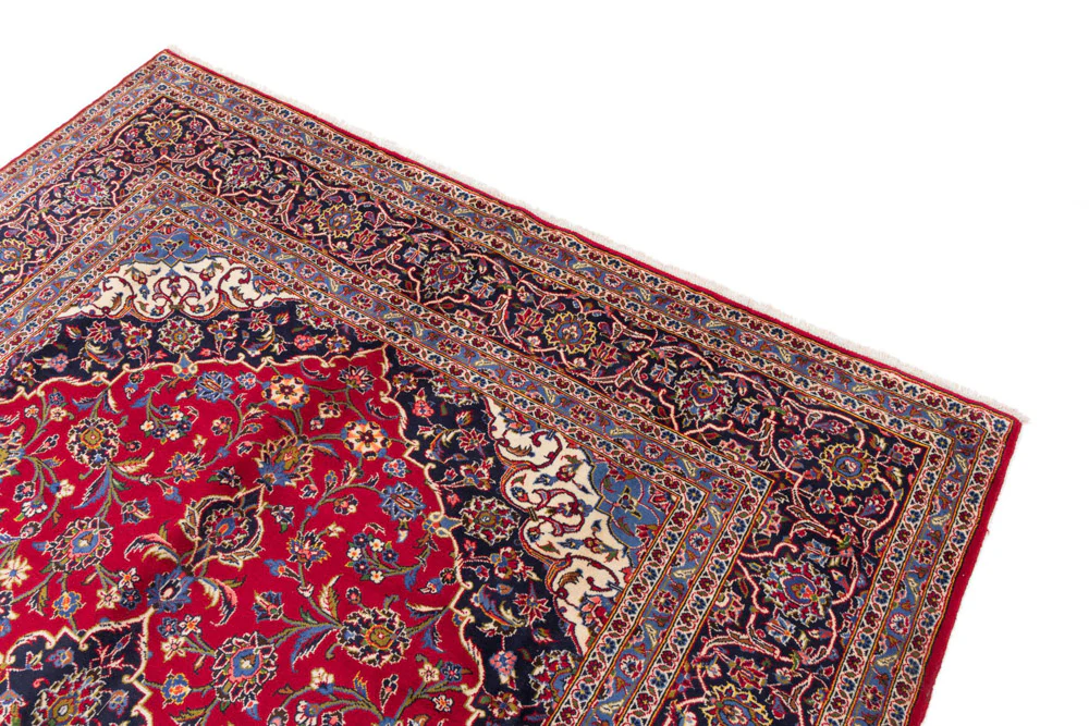 Perserteppich - Keshan - 340 x 250 cm - rot - Image 3