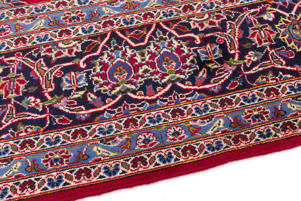 Perserteppich - Keshan - 340 x 250 cm - rot - Image 4