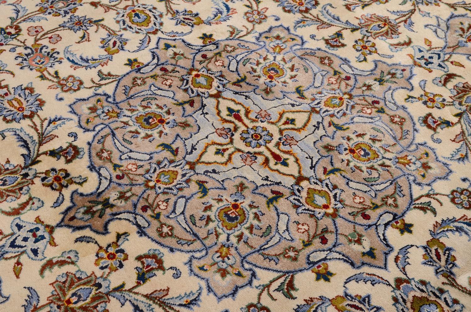 Perserteppich - Keshan 342 x 243 cm - beige - Image 2