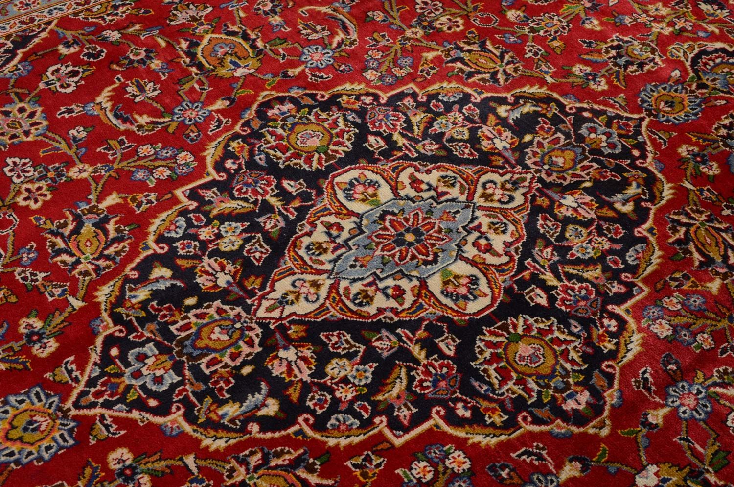 Perserteppich - Keshan 342 x 246 cm - rot - Image 2