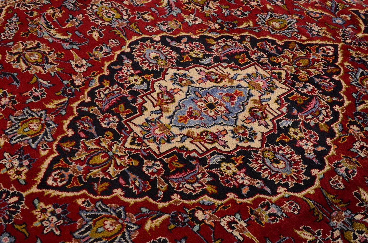 Perserteppich - Keshan 342 x 251 cm - rot - Image 2