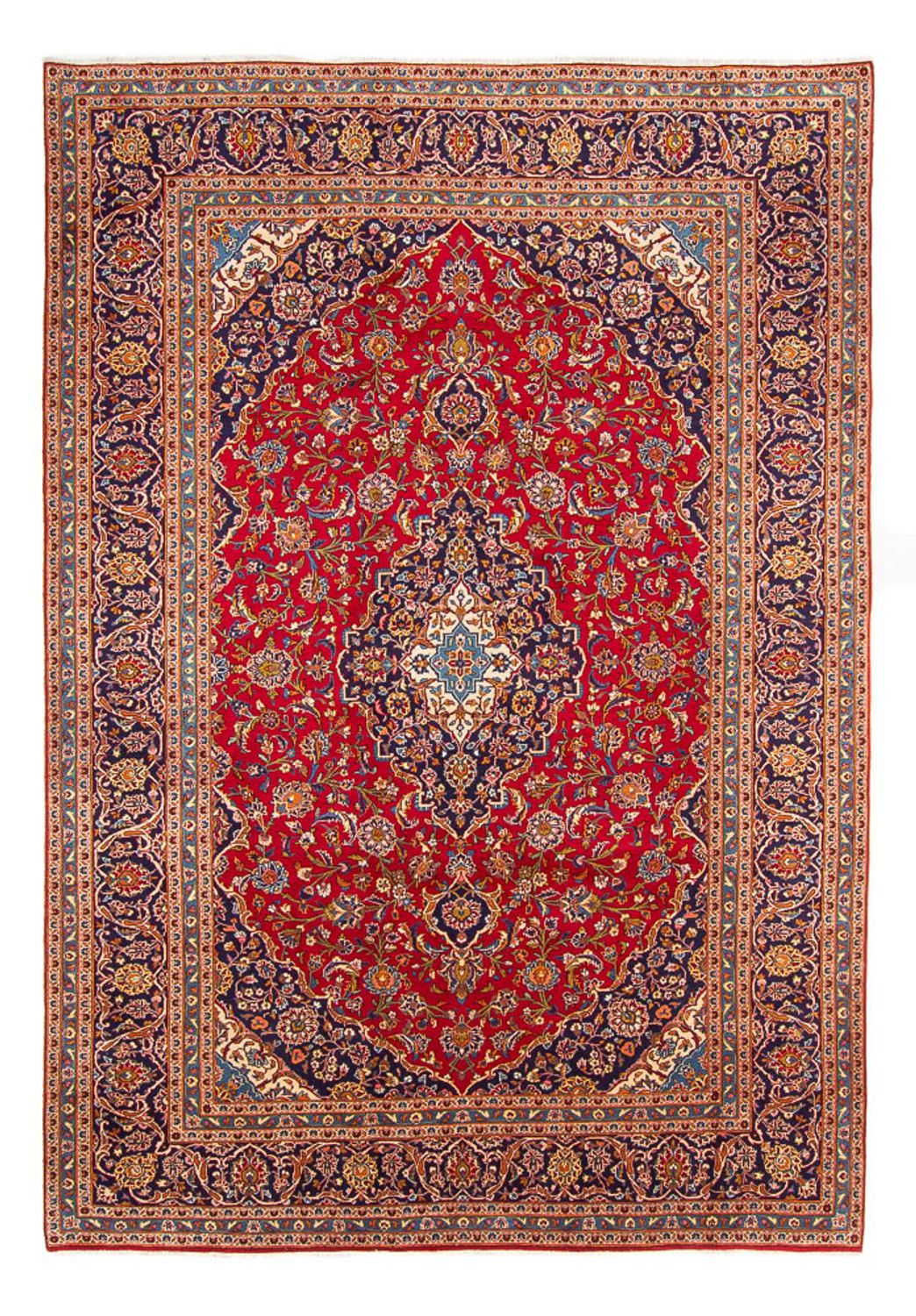 Keshan Teppich 343x242cm - Perserteppich