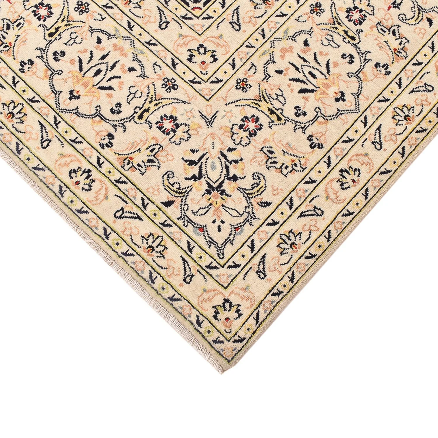 Perserteppich - Keshan - 343 x 243 cm - beige - Image 2