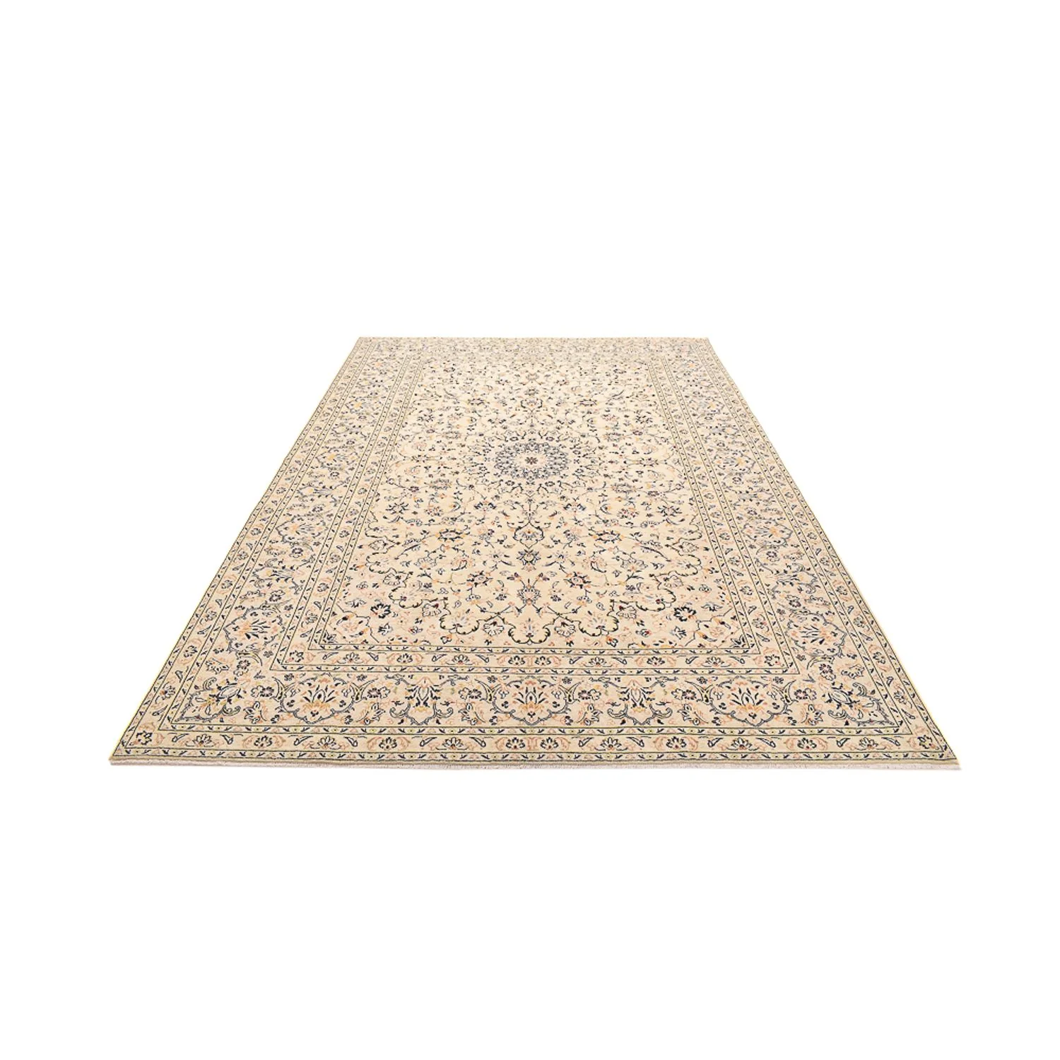 Perserteppich - Keshan - 343 x 243 cm - beige - Image 5