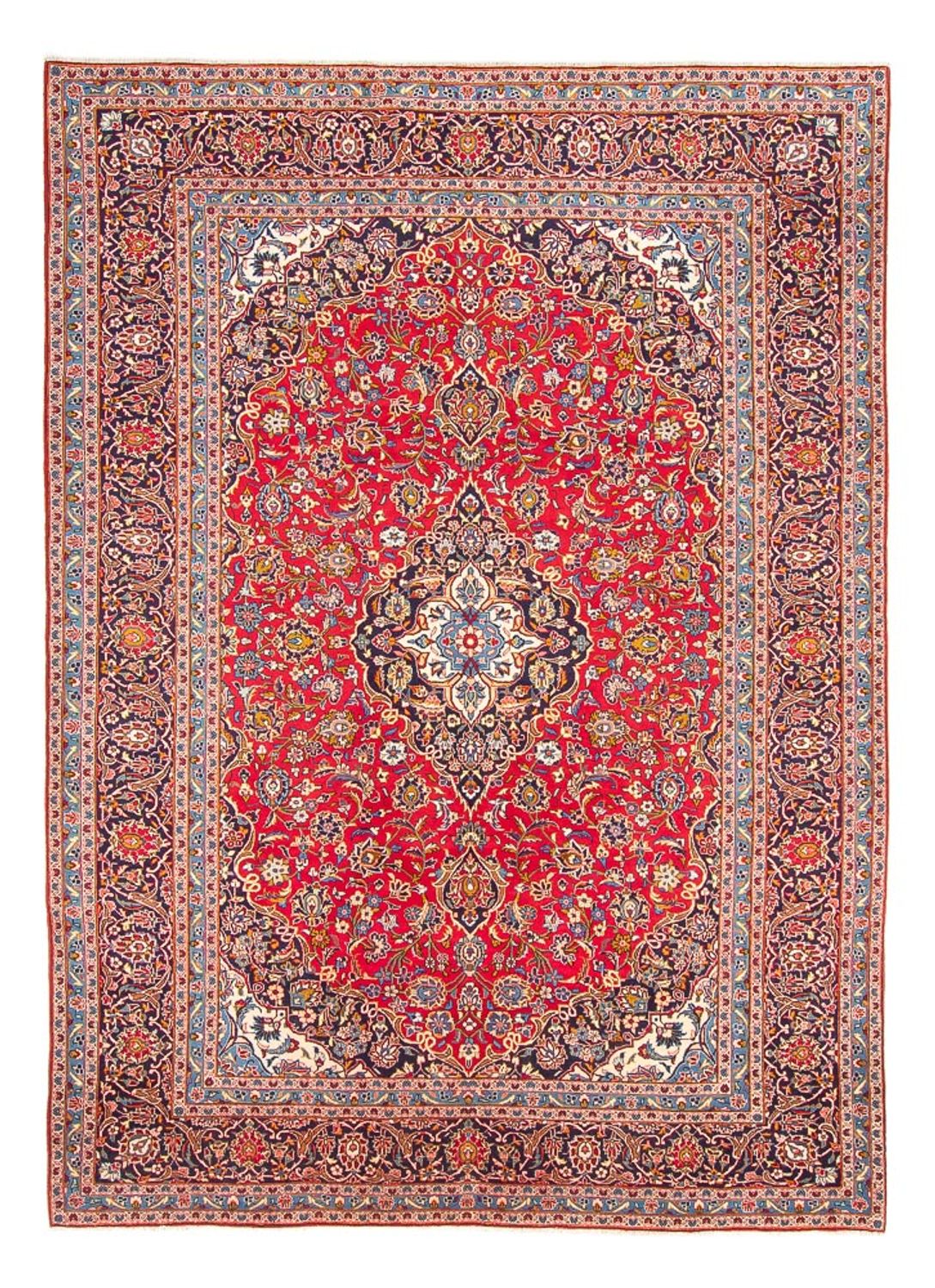 Keshan Teppich 343x247cm - Perserteppich
