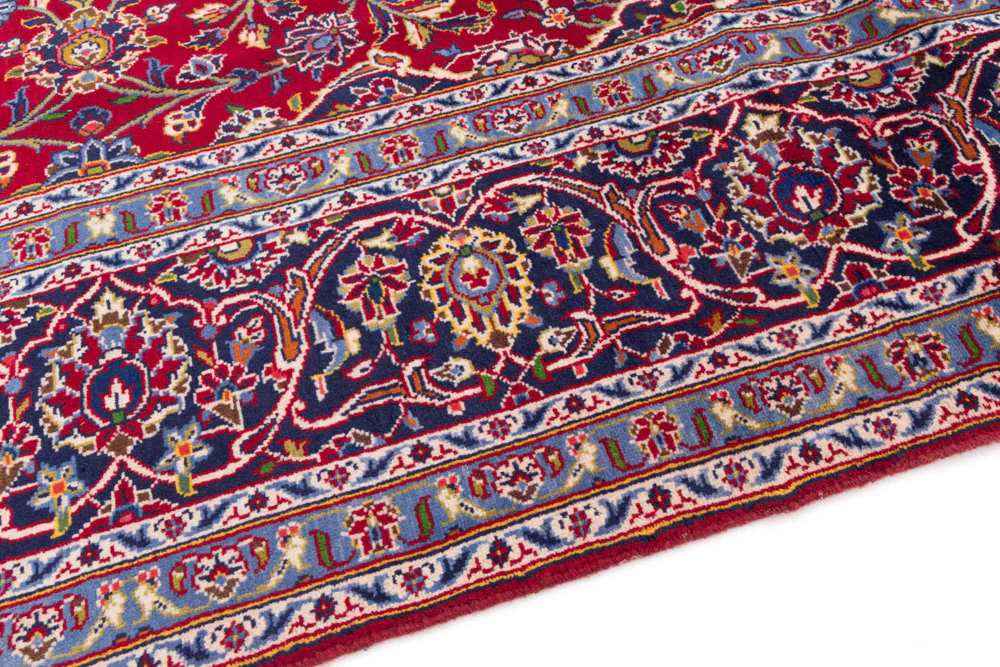 Perserteppich - Keshan - 345 x 233 cm - rot - Image 5