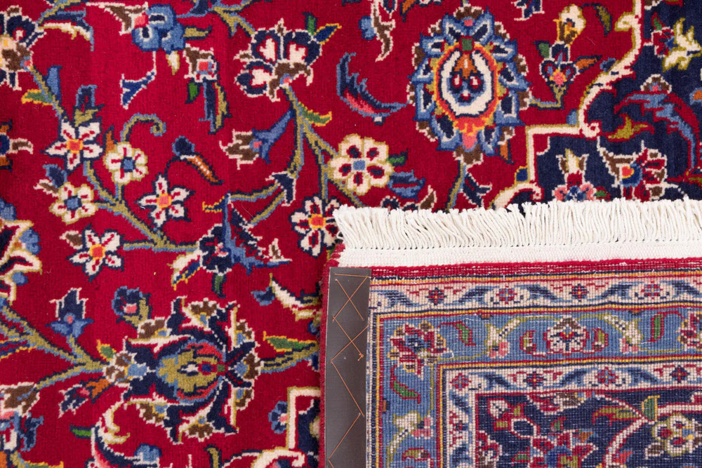 Perserteppich - Keshan - 345 x 233 cm - rot - Image 7