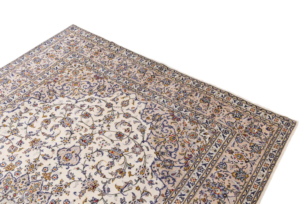 Perserteppich - Keshan - 345 x 245 cm - creme - Image 3