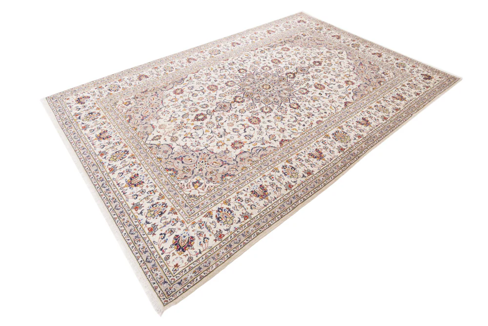 Perserteppich - Keshan - 345 x 245 cm - creme - Image 2