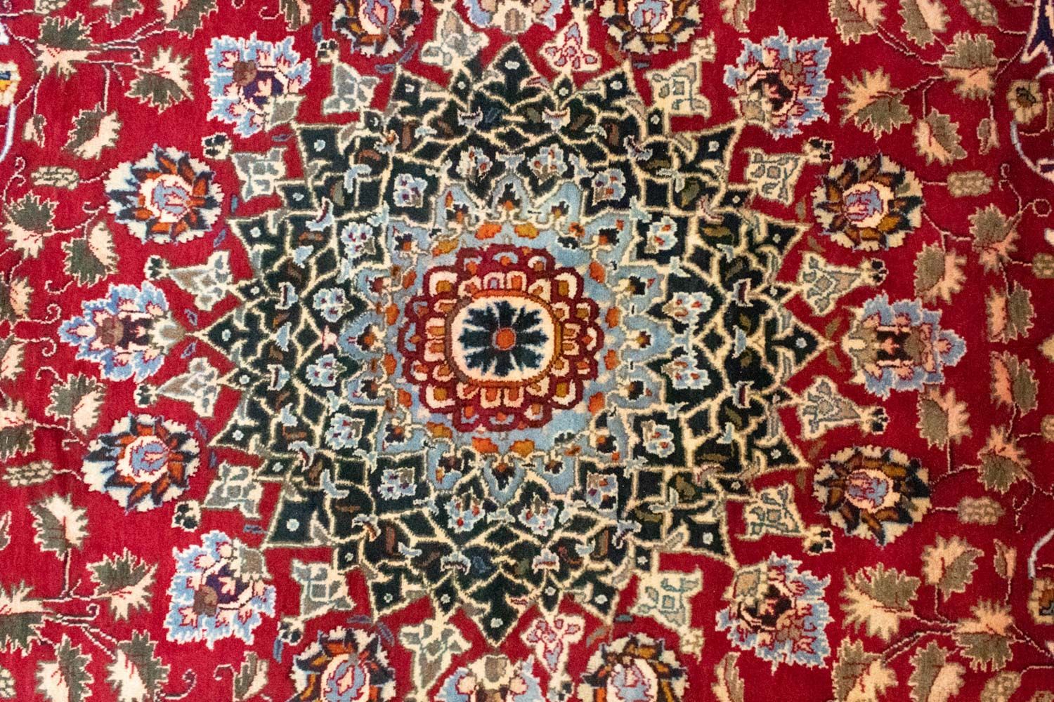 Perserteppich - Keshan 345 x 249 cm - rot - Image 2