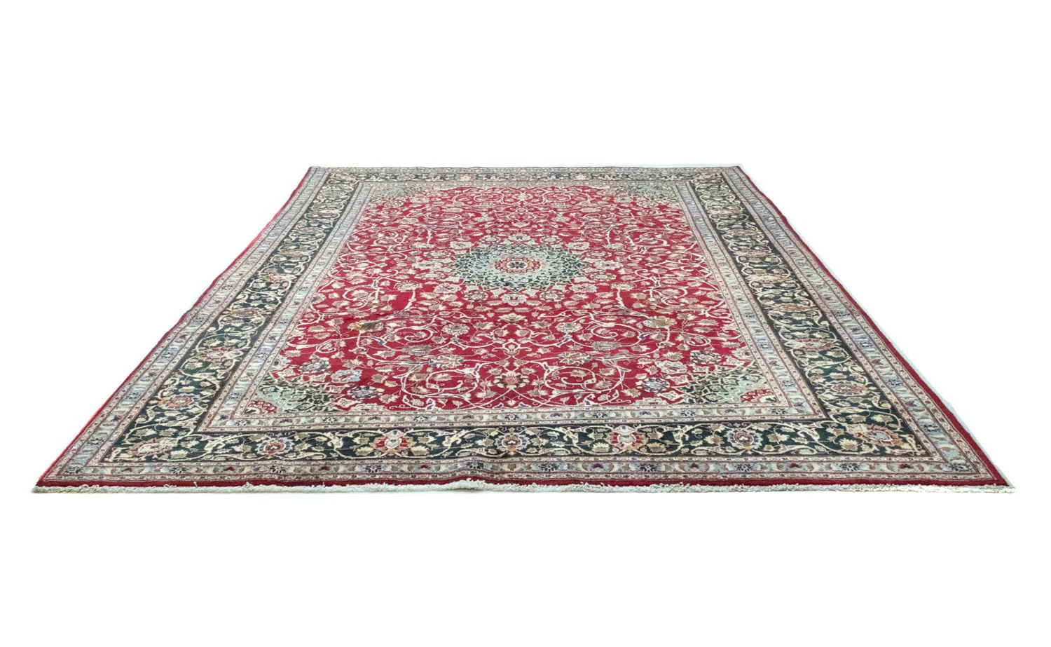 Perserteppich - Keshan 345 x 249 cm - rot - Image 5