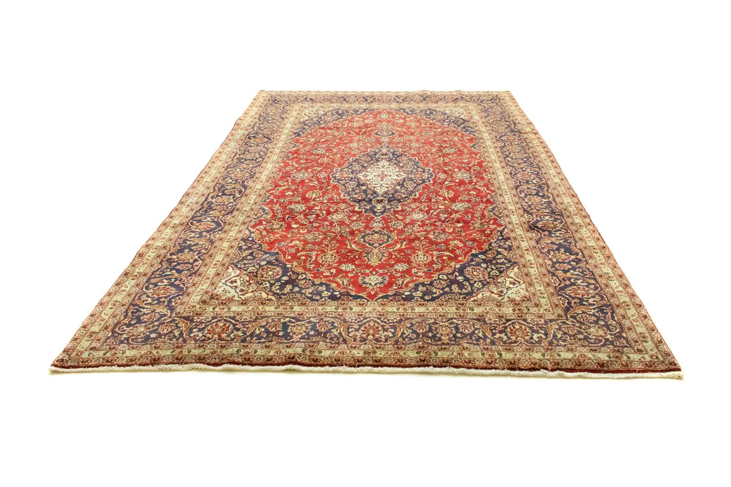 Perserteppich - Keshan 346 x 207 cm - rot - Image 5
