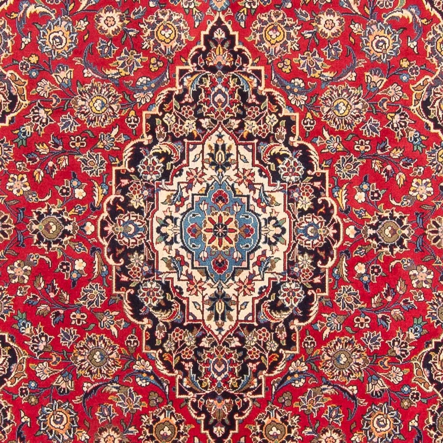 Perserteppich - Keshan - 346 x 250 cm - rot - Image 2