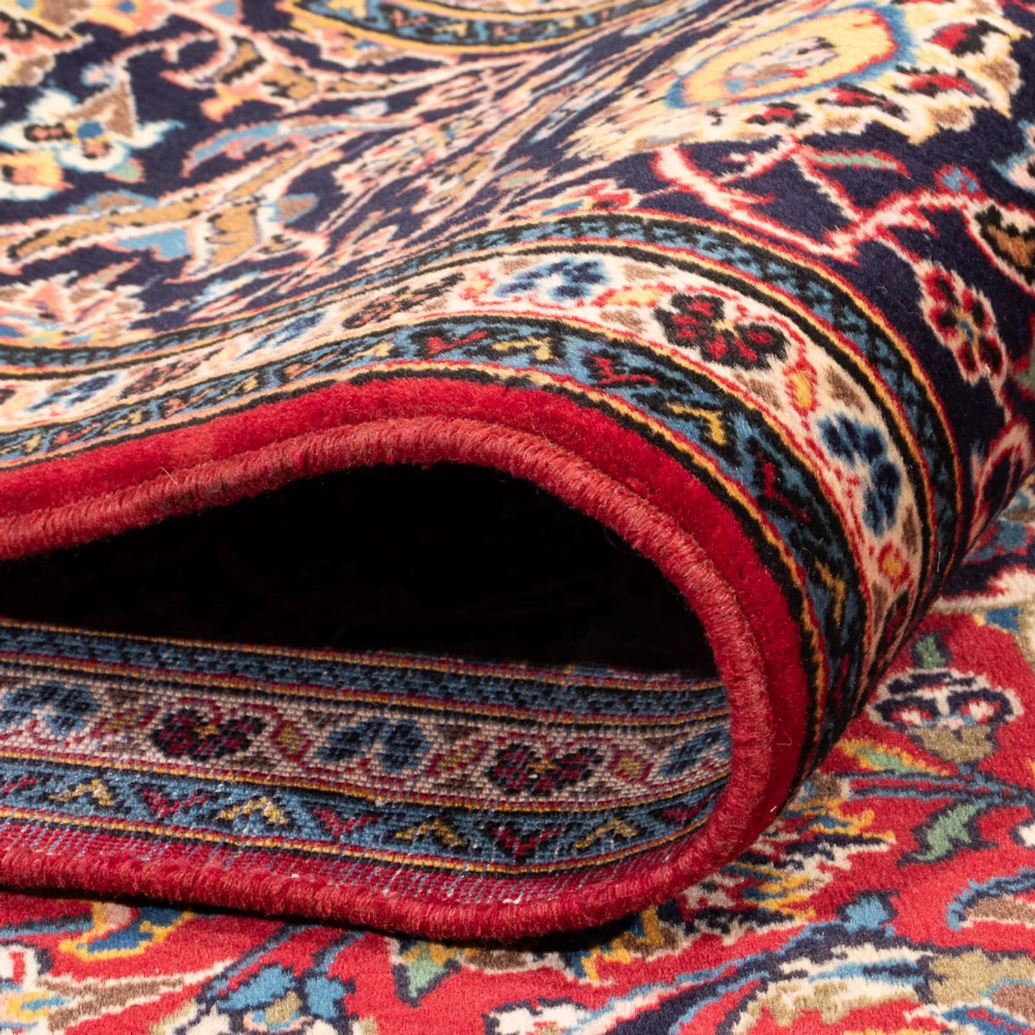 Perserteppich - Keshan - 346 x 250 cm - rot - Image 4