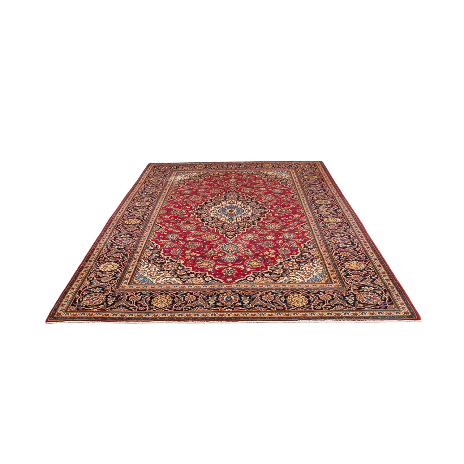 Perserteppich - Keshan - 346 x 250 cm - rot - Image 5