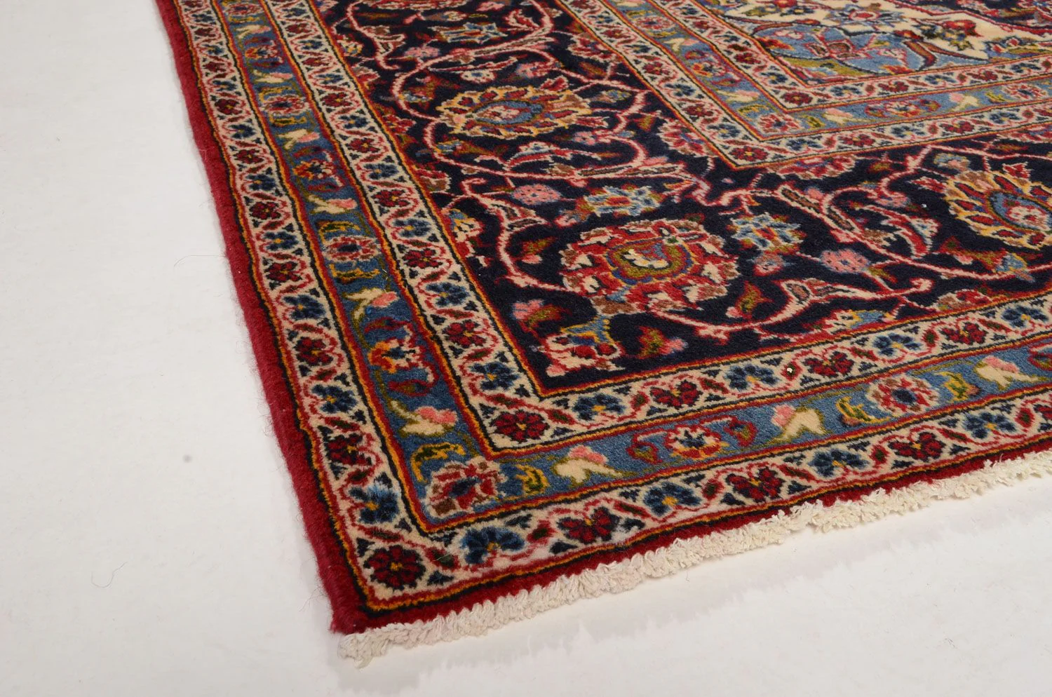 Perserteppich - Keshan 346 x 253 cm - rot - Image 3
