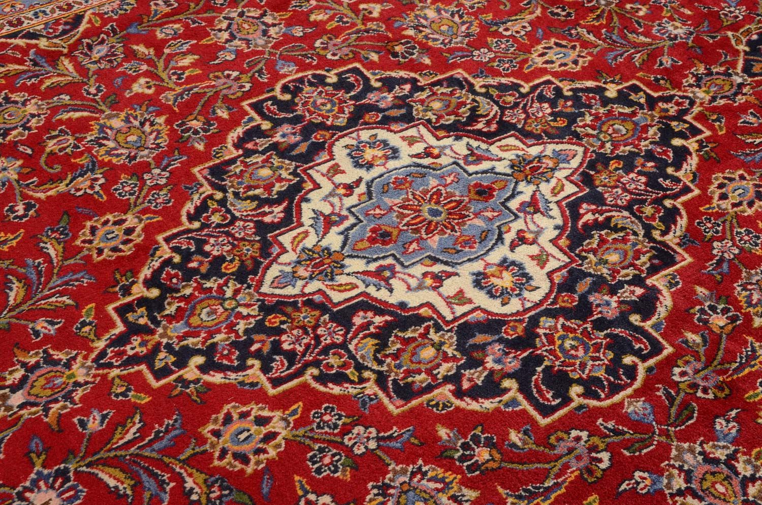 Perserteppich - Keshan 347 x 240 cm - rot - Image 2