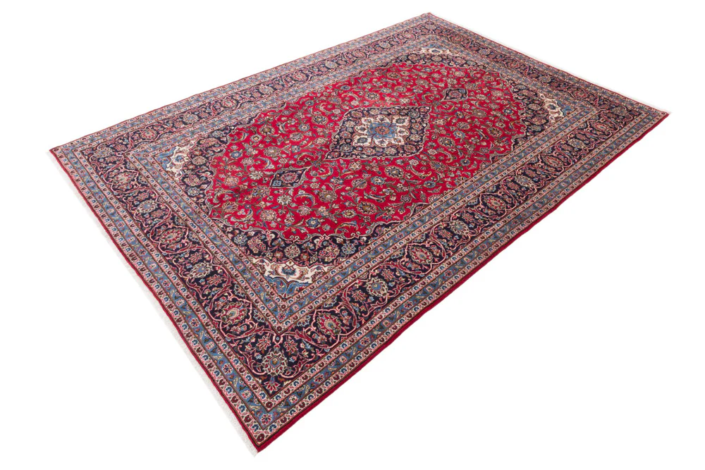 Perserteppich - Keshan - 347 x 247 cm - rot - Image 2