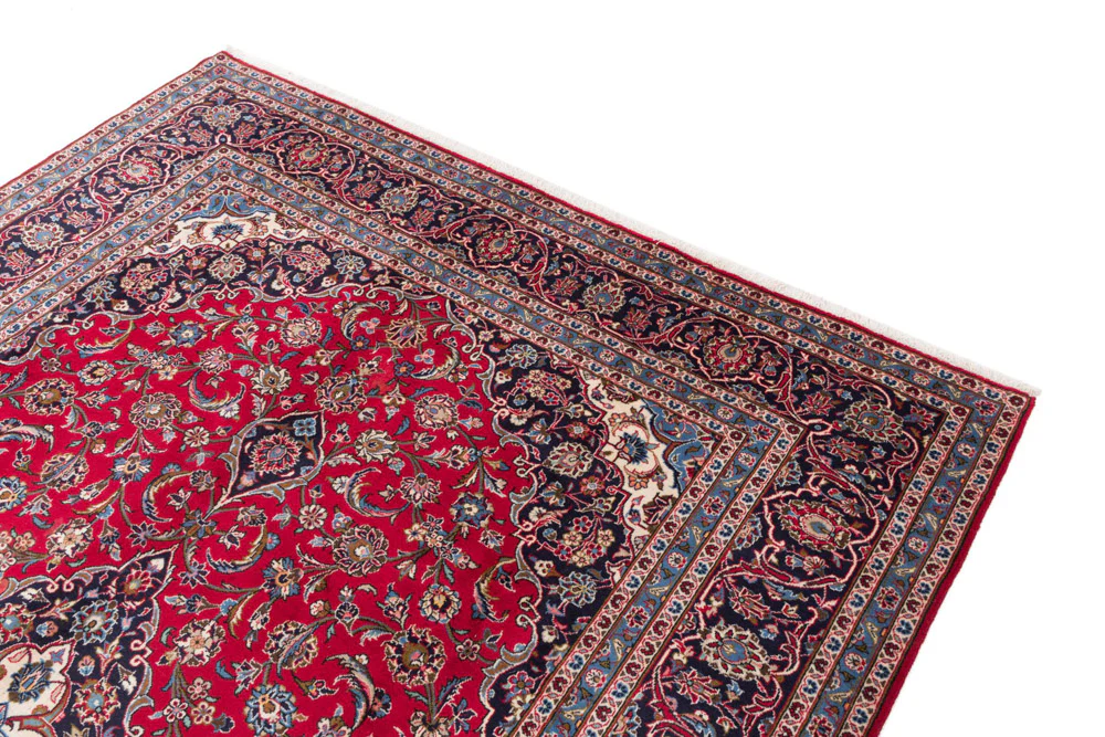 Perserteppich - Keshan - 347 x 247 cm - rot - Image 3