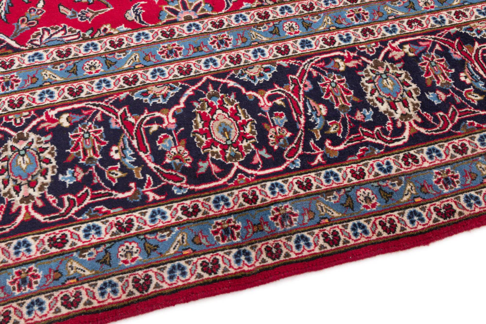 Perserteppich - Keshan - 347 x 247 cm - rot - Image 4