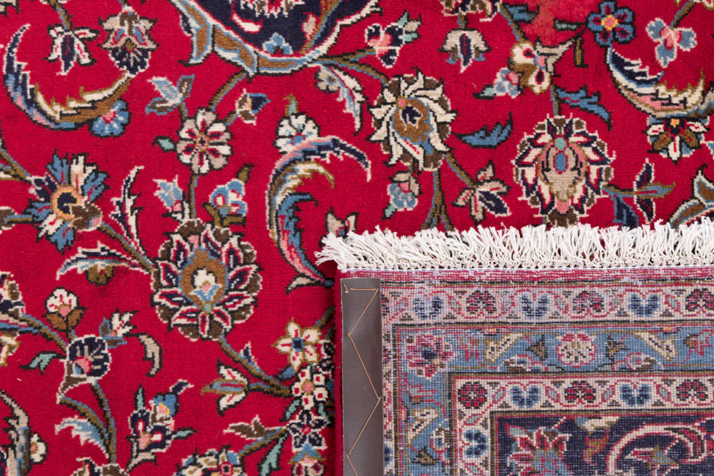 Perserteppich - Keshan - 347 x 247 cm - rot - Image 6
