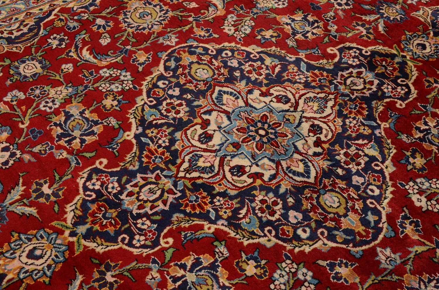 Perserteppich - Keshan 349 x 239 cm - rot - Image 2