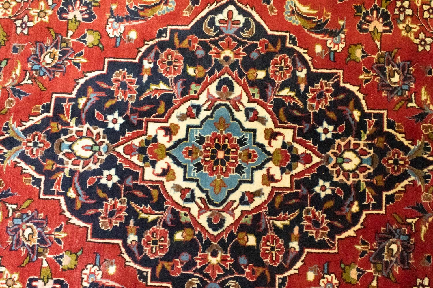 Perserteppich - Keshan 349 x 246 cm - orange - Image 2
