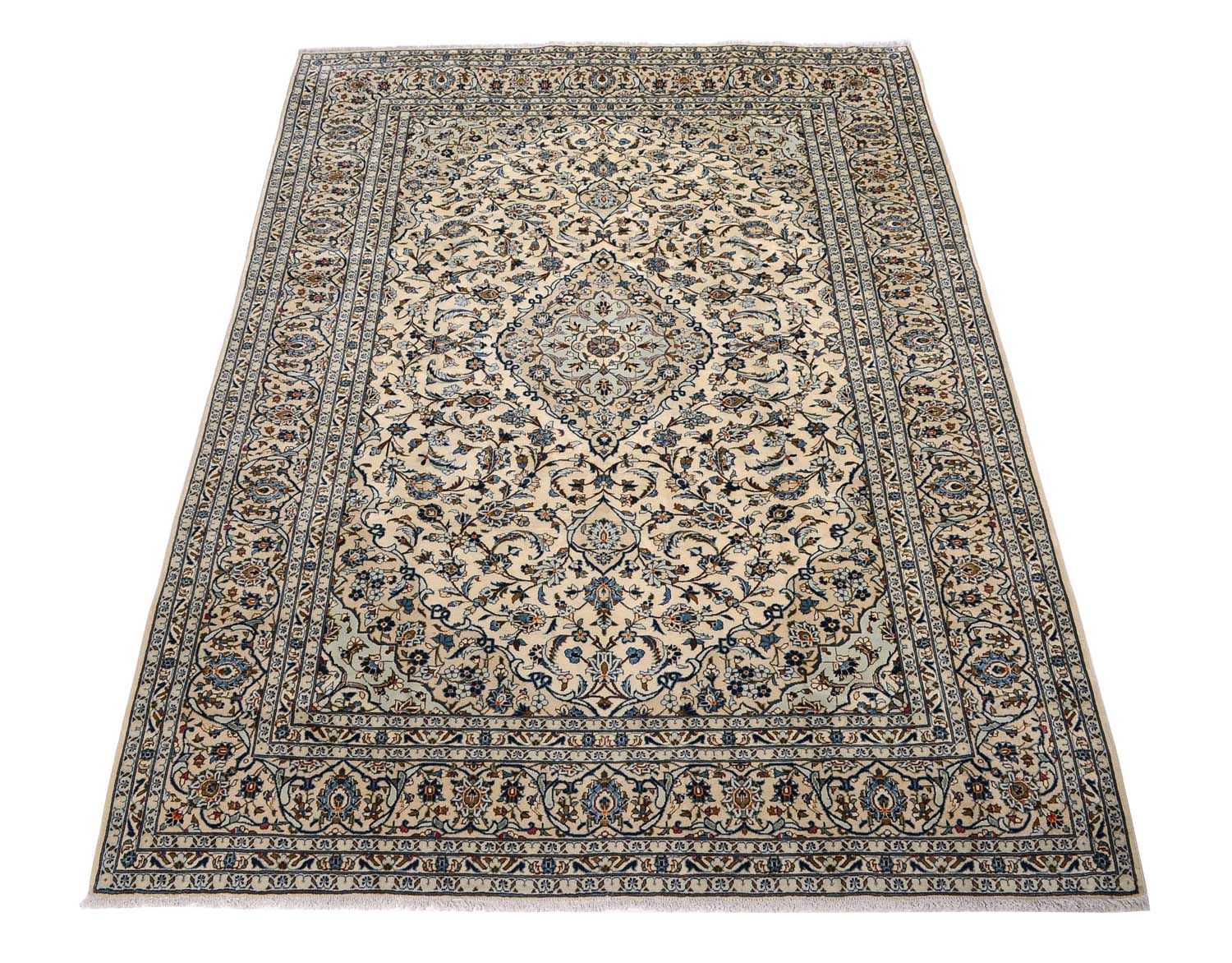 Perserteppich - Keshan 349 x 248 cm - beige - Image 5