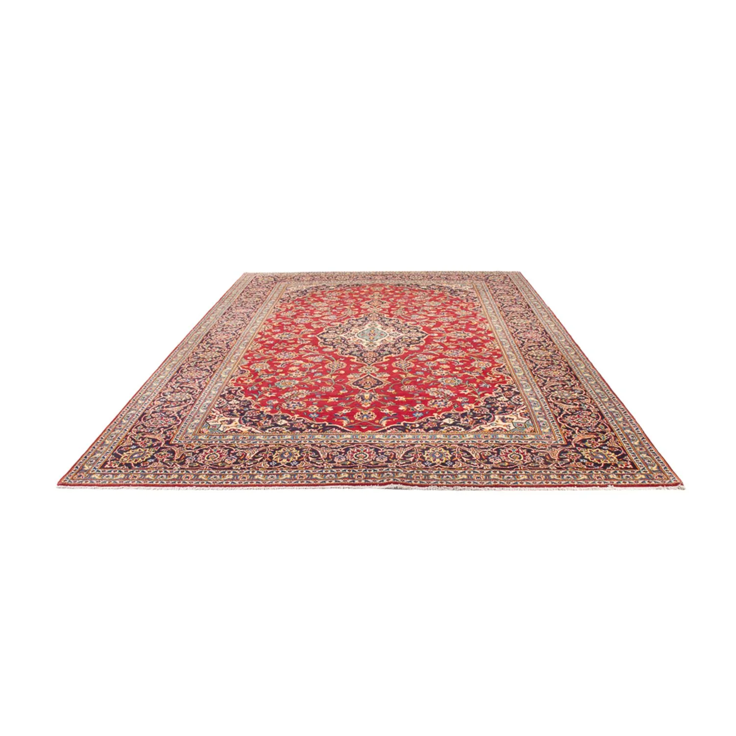 Perserteppich - Keshan - 350 x 242 cm - rot - Image 5