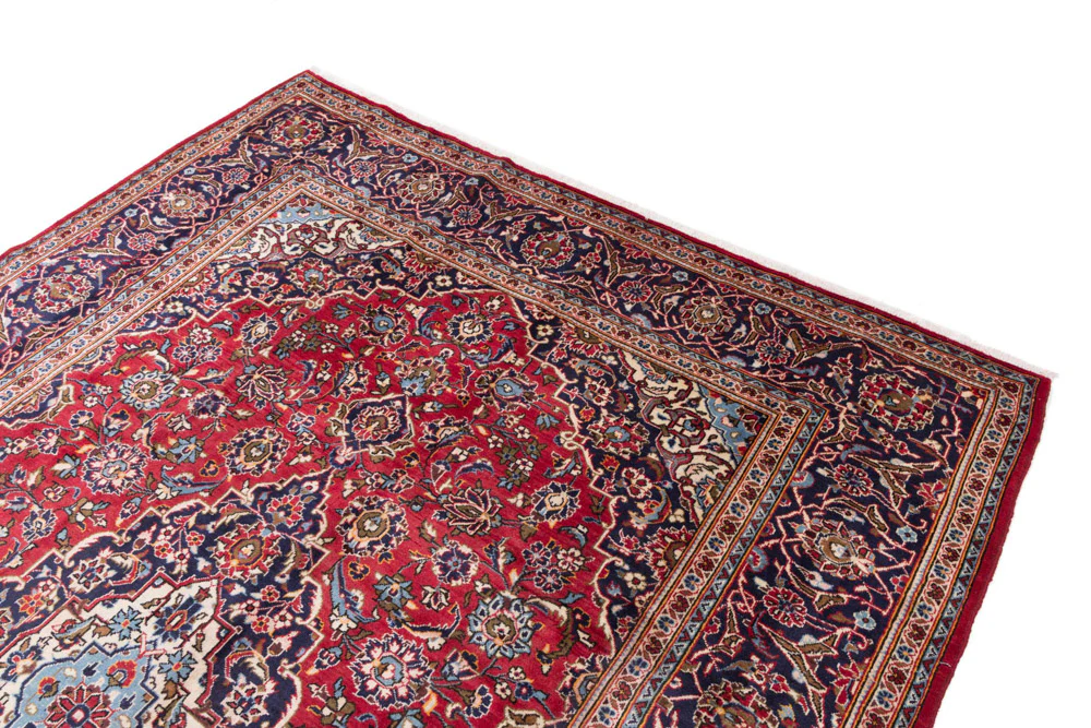 Perserteppich - Keshan - 350 x 245 cm - rot - Image 3