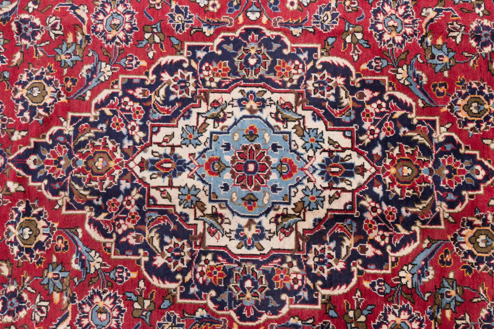 Perserteppich - Keshan - 350 x 245 cm - rot - Image 7