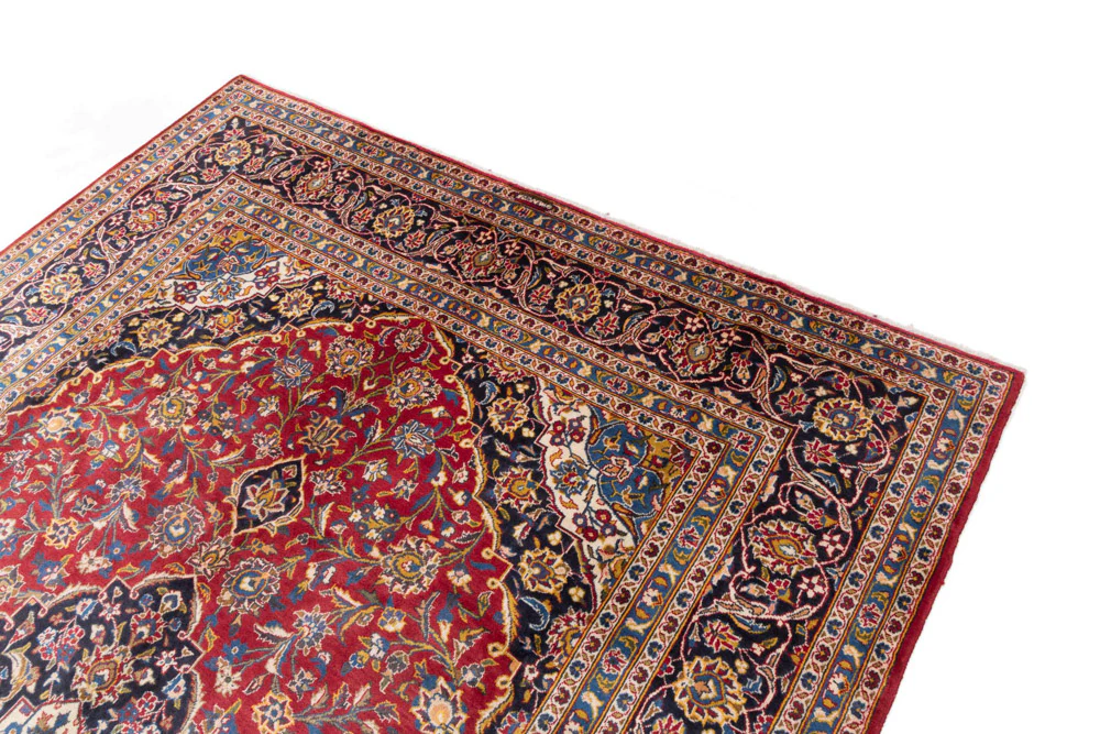 Perserteppich - Keshan - 350 x 250 cm - rot - Image 3