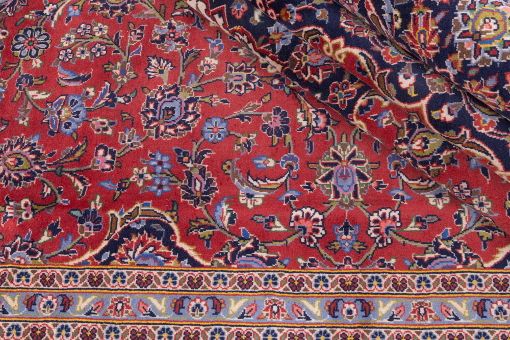 Perserteppich - Keshan - 350 x 252 cm - rot - Image 8
