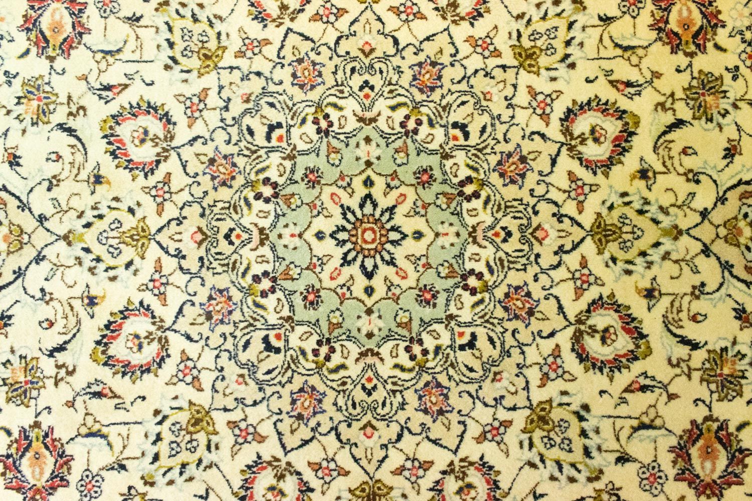 Perserteppich - Keshan 350 x 252 cm - beige - Image 2