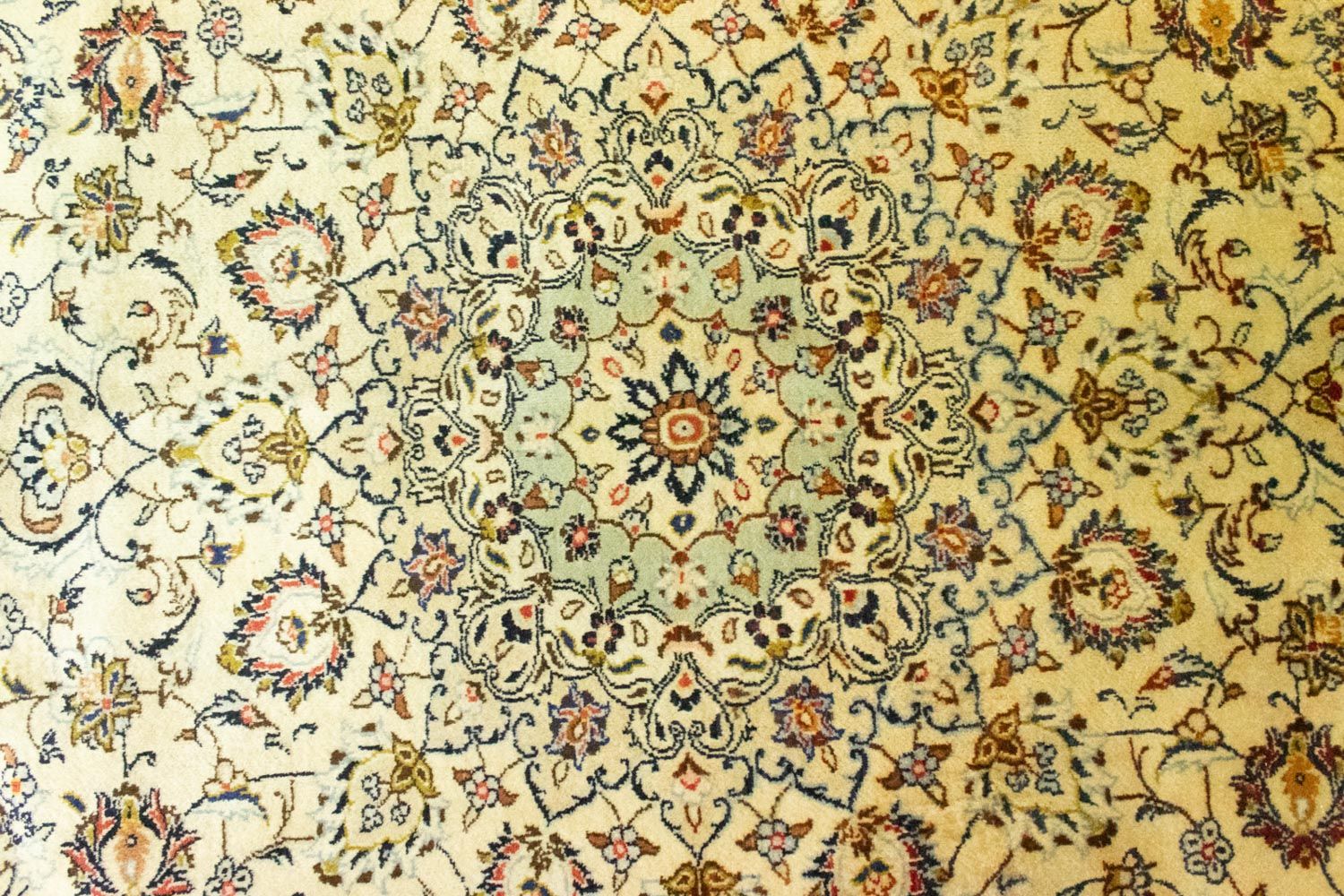 Perserteppich - Keshan 350 x 254 cm - beige - Image 2