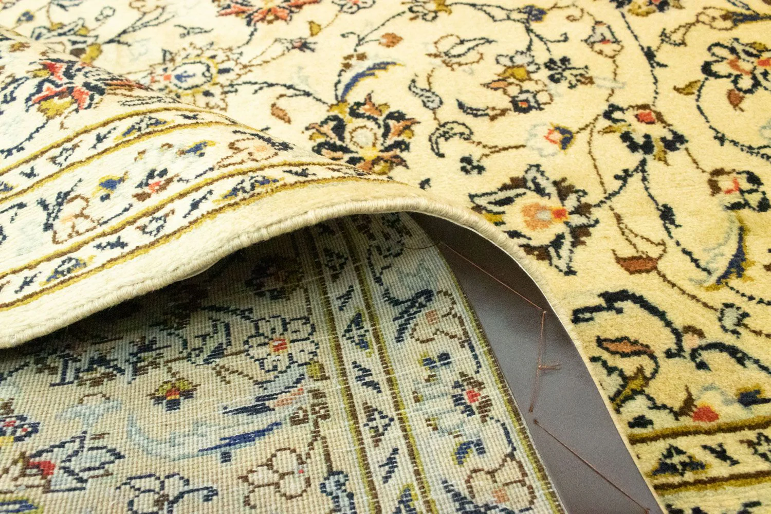 Perserteppich - Keshan 350 x 254 cm - beige - Image 4