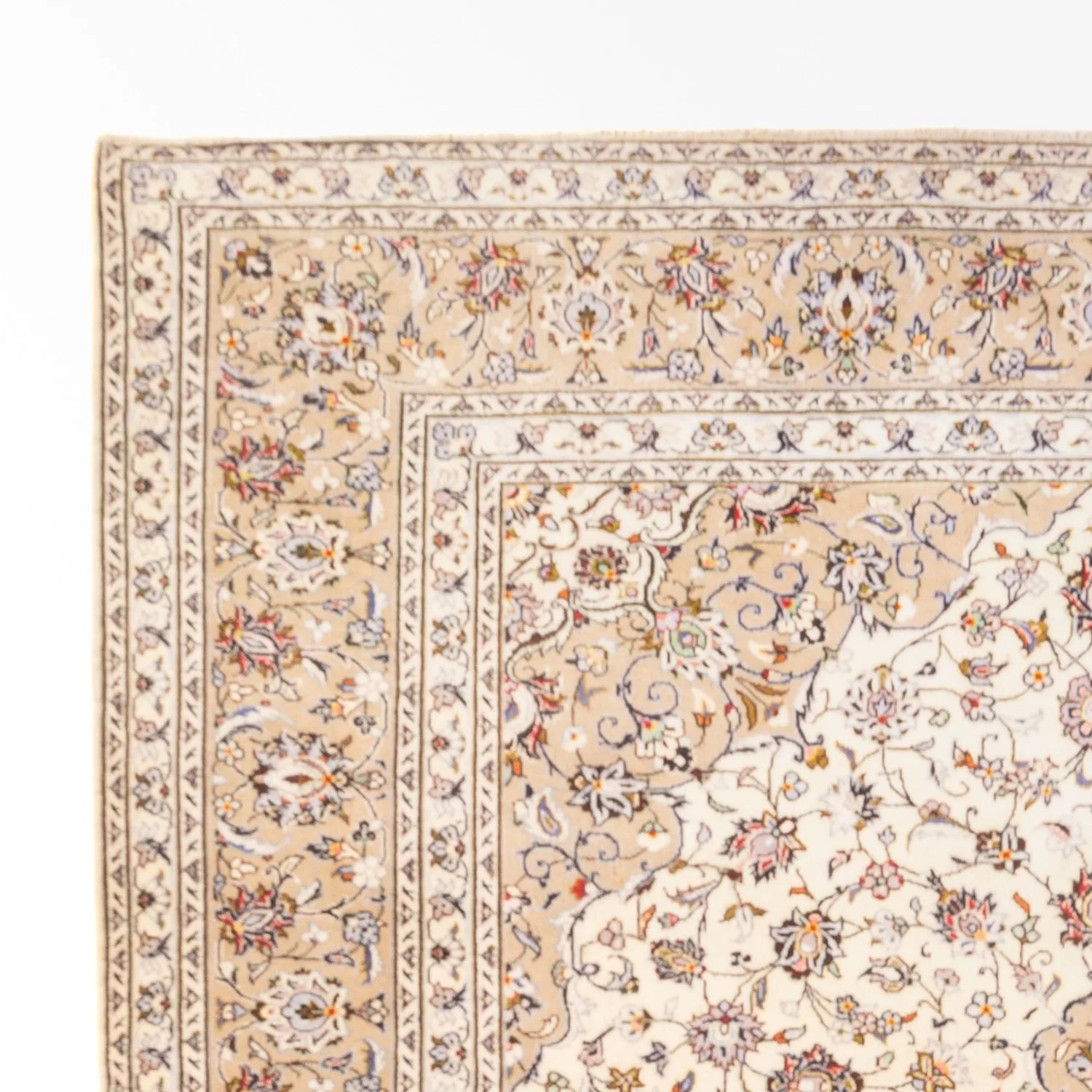 Perserteppich - Keshan - 351 x 245 cm - beige - Image 3
