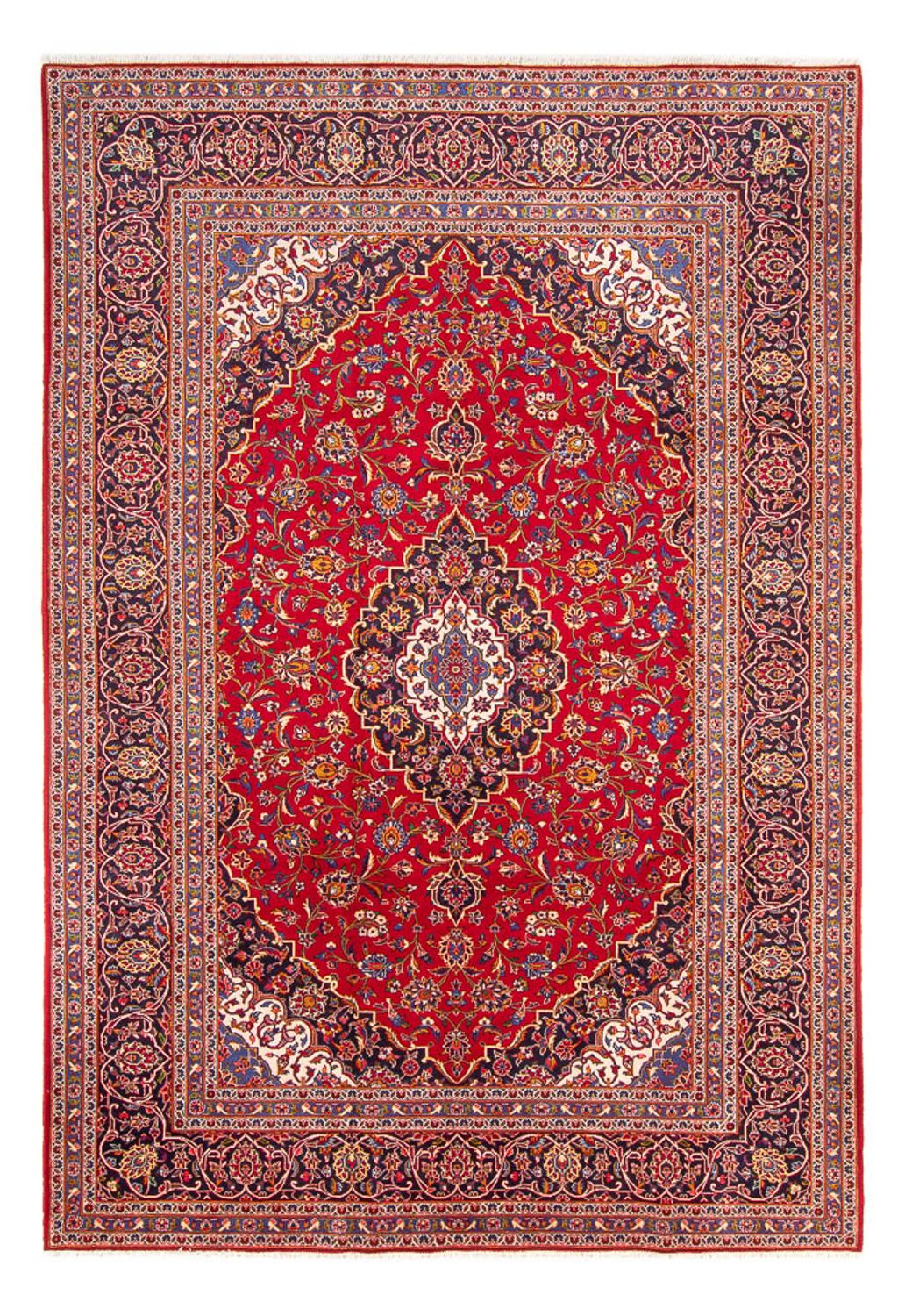 Keshan Teppich 352x243cm - Perserteppich